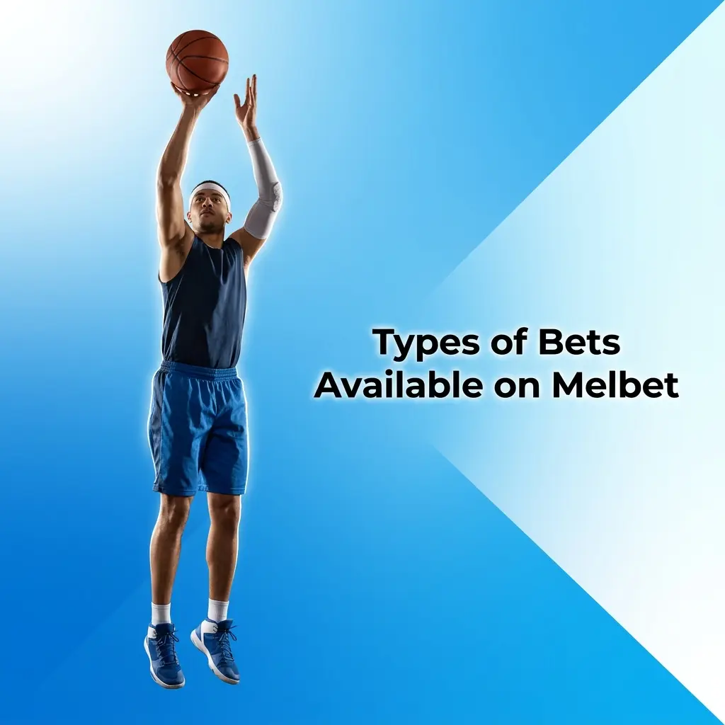 Melbet bet types including single bets, accumulators, and system bets for Indian bettors on cricket and football