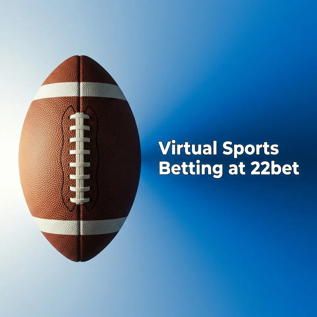 Virtual sports betting interface on 22bet showing football, horse racing, basketball and tennis options for Indian users