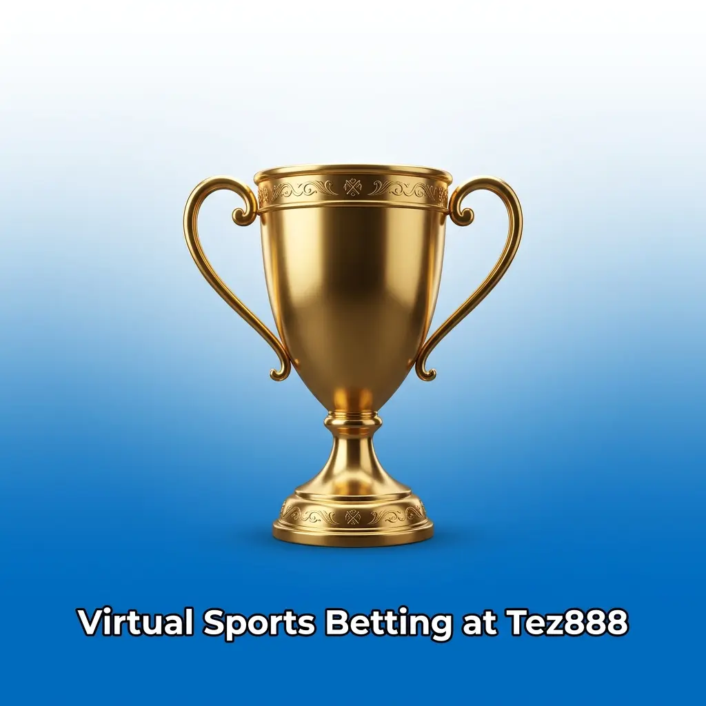 Virtual sports betting at Tez888 featuring cricket, football, horse racing and basketball powered by RNG