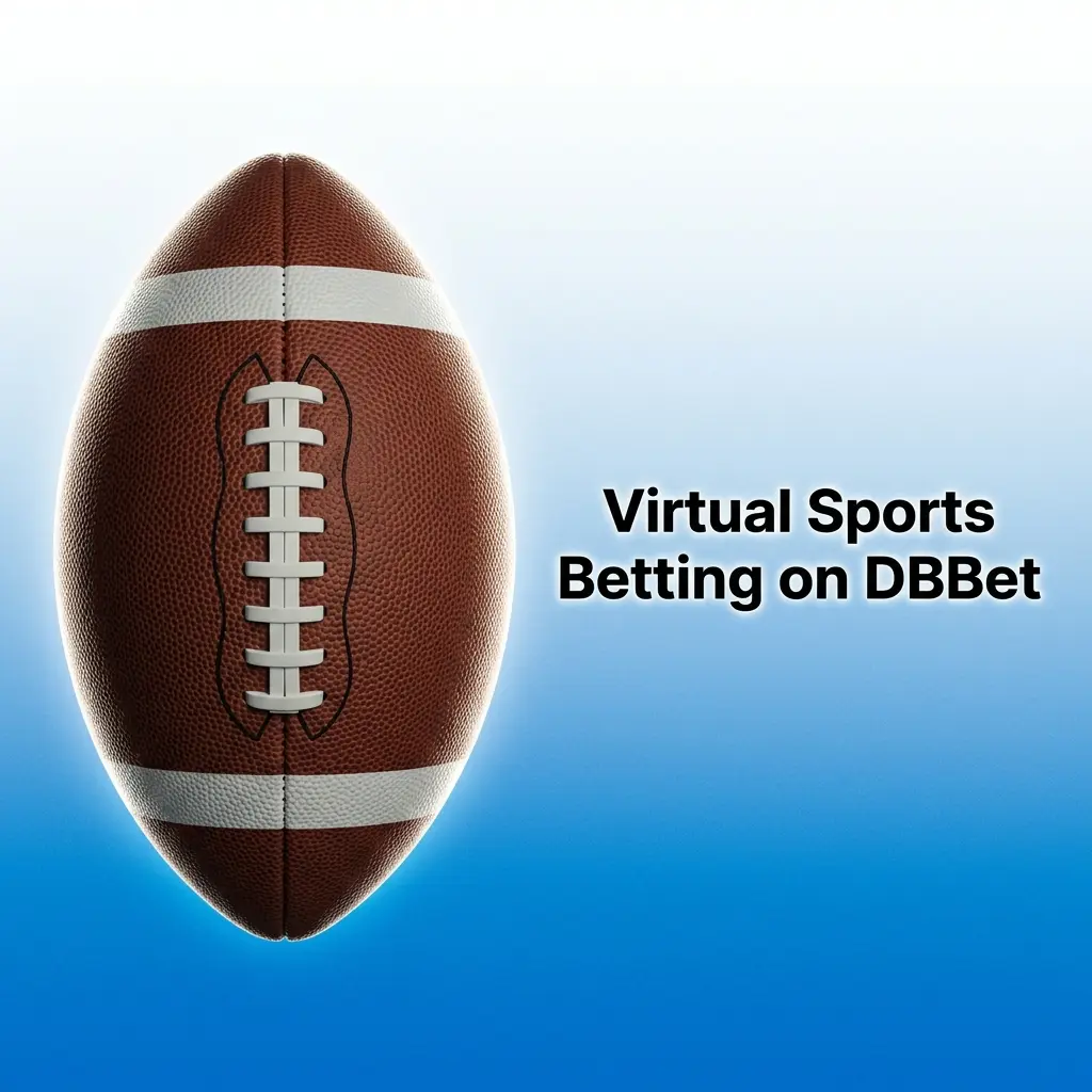 Virtual sports betting on DBBet showing football, horse racing, basketball and tennis options for Indian users