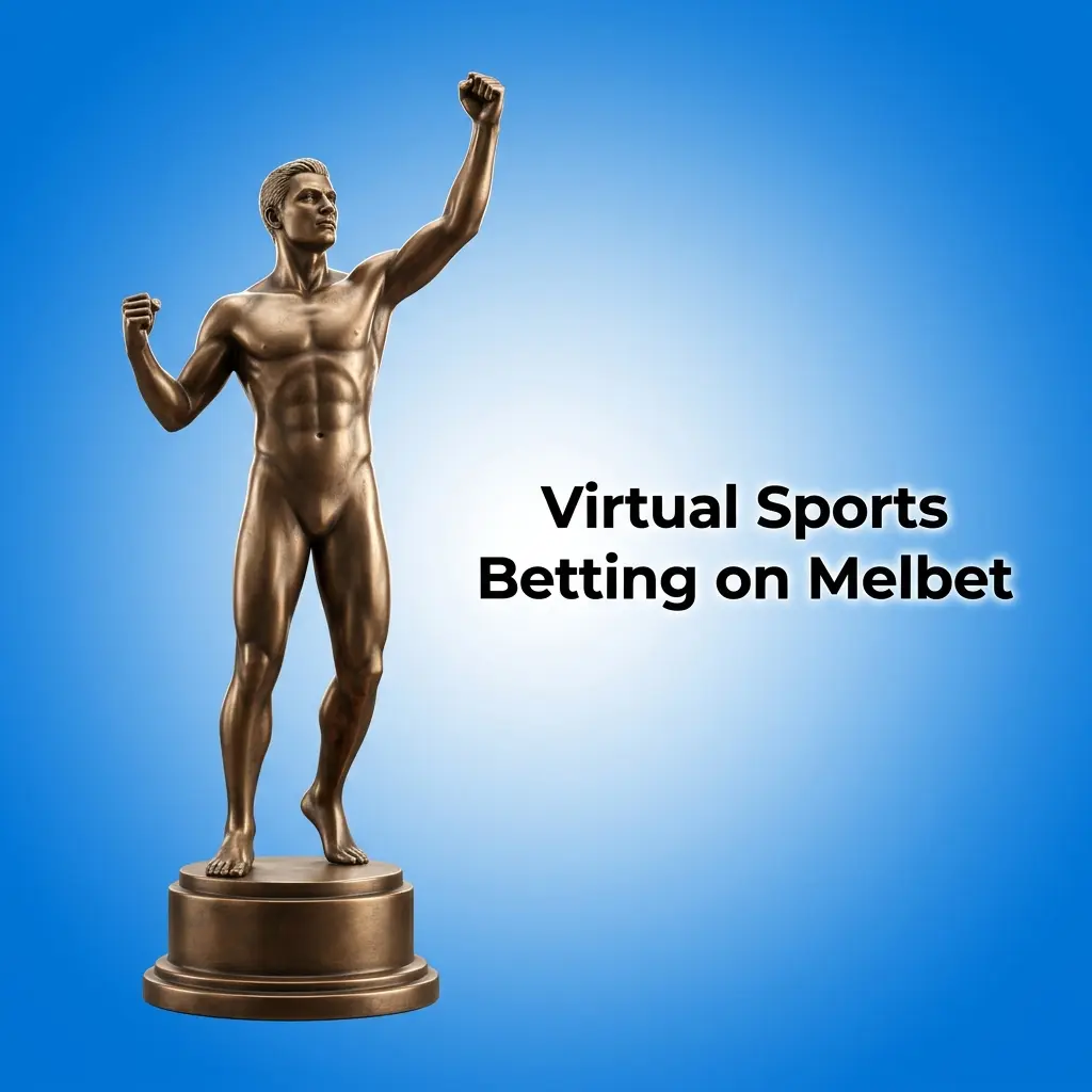 Virtual sports betting on Melbet showing football, horse racing, basketball and tennis simulation options for Indian users