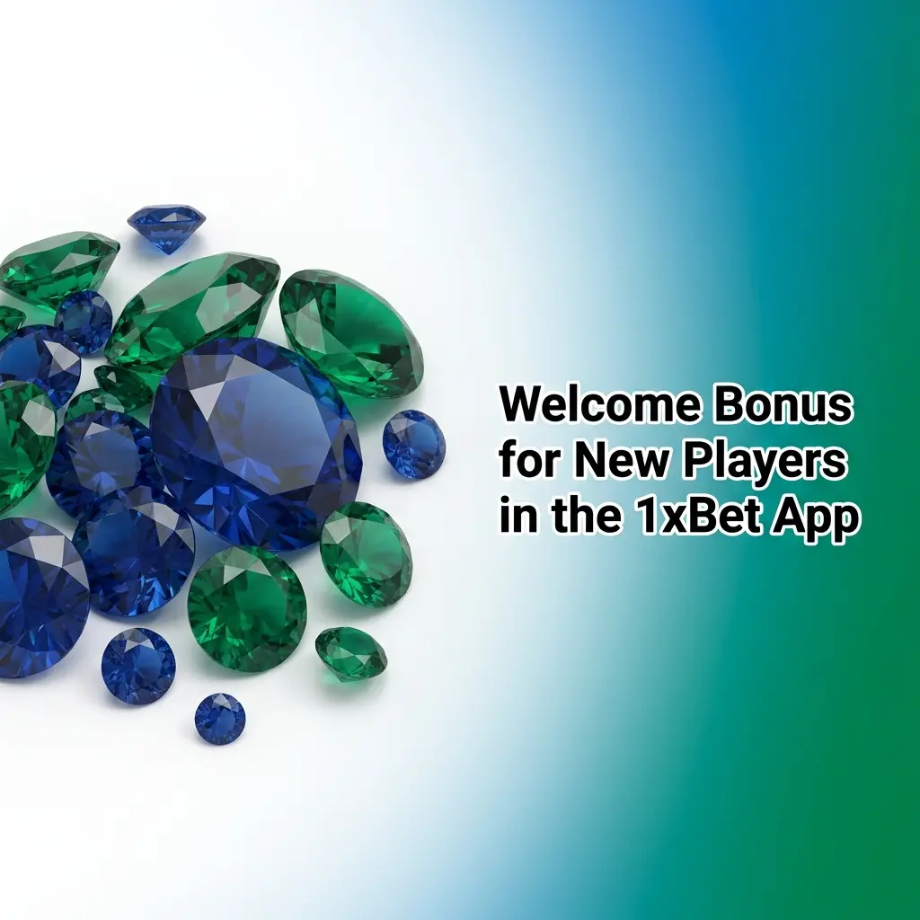 1xBet app welcome bonus 400% up to 50000 INR for new players on Android and iOS first deposit offer